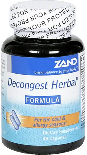 Zand Decongest Herbal 48 capsule
