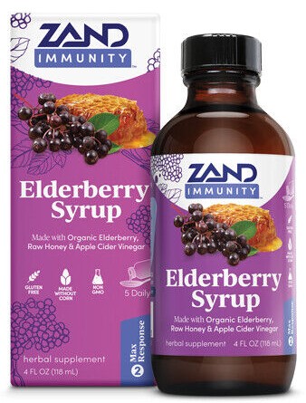 Zand Elderberry Syrup Elderberry 4 Floz
