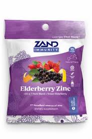 Zand  Herbal Elderberry Zinc 18 Lozenge