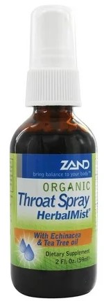 Zand Herbal Mist Throat Spray Organic 2 oz-UNAVAILABLE/