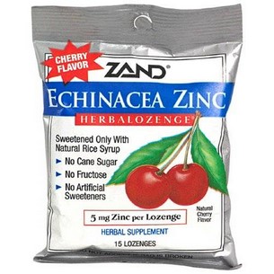 Zand HerbaLozenge Cherry Echinacea Zinc 15 Lozenge