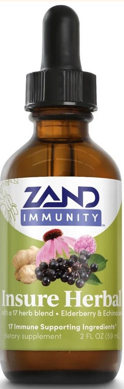 Zand Insure Herbal Elderberry Echinacea 2 fl oz