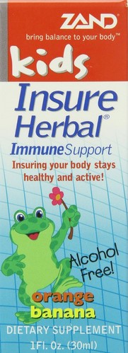 Zand Kids Insure Herbal Orange Banana 1 oz