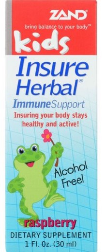 Zand Kids Insure Herbal Raspberry 1 oz