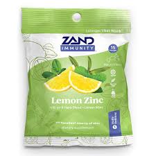 Zand Herbal Lemon Zinc 18 Lozenge