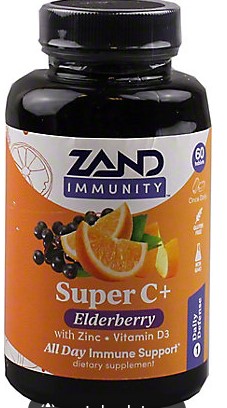 Zand Super C+ Elderberry 60 Tablet