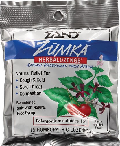 Zand Zumka Herbalozenge Umckaloabo 15 pc