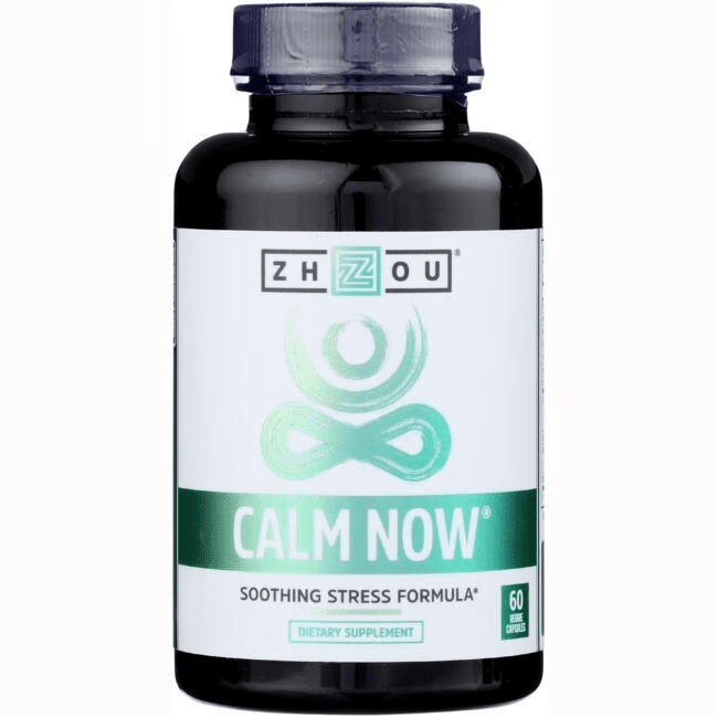 Zhou Calm Now, Veg Cap (Btl-Plastic) 60ct