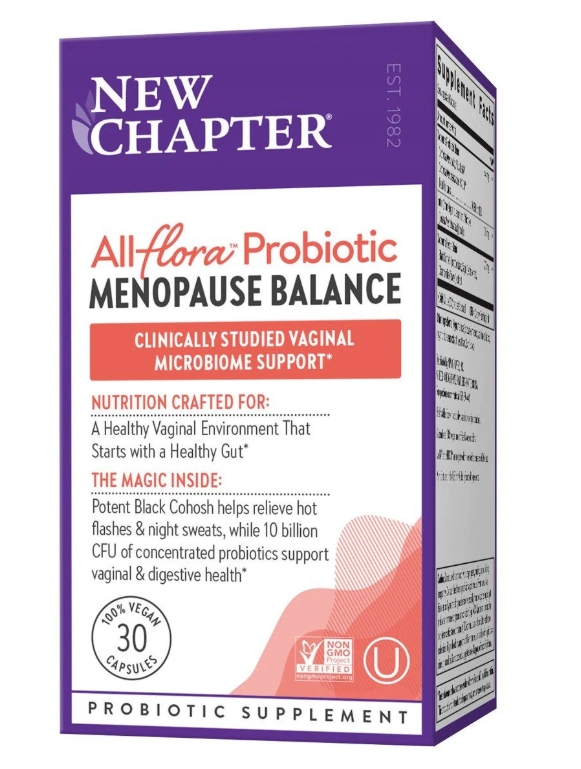 New Chapter All Flora Probiotic-Menopause Balance 30 Capsule