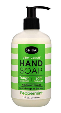 Shikai Very Clean Hand Soap Peppermint 12/oz