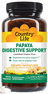 Country Life Papaya Digestive Support Pineapple Flavor 500 Chewable Tablets