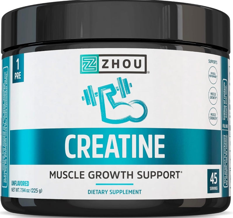 Zhou Creatine Unflavored 7.94 Oz