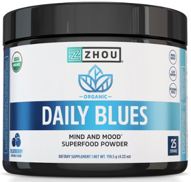 Zhou Daily Blues Blueberry 119.5 G