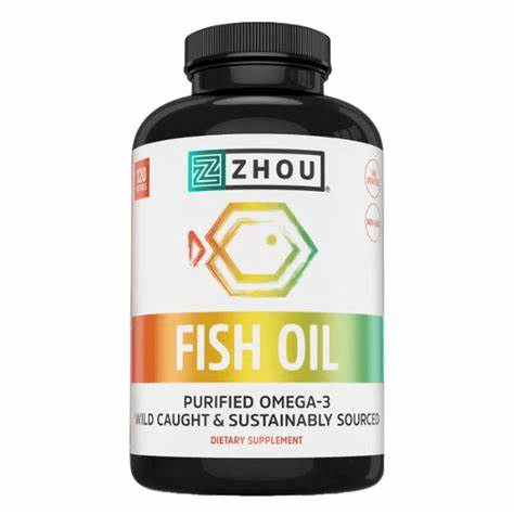 Zhou Fish Oil, Softgel (Btl-Plastic) 180ct