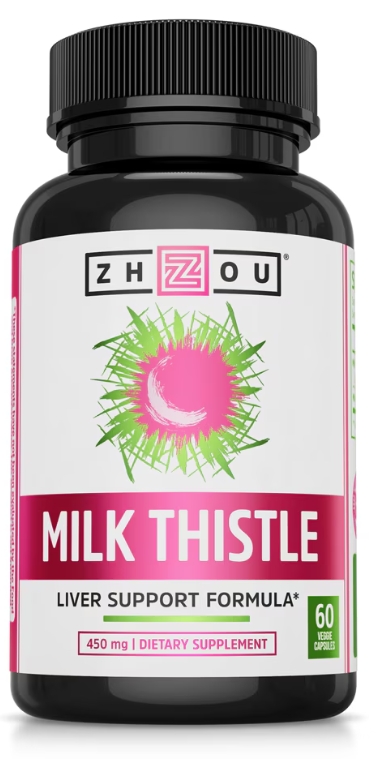 Zhou Milk Thistle, Tablet (Btl-Plastic) 450mg 60ct