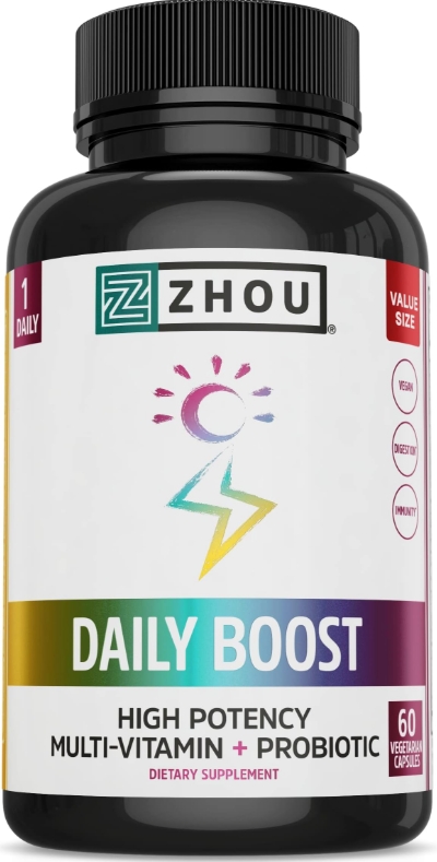 Zhou Vegan Daily Boost  60 Veg Capsule
