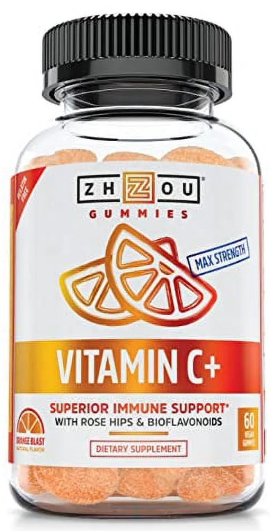 Zhou Vit C+ Orange 60 Gummy