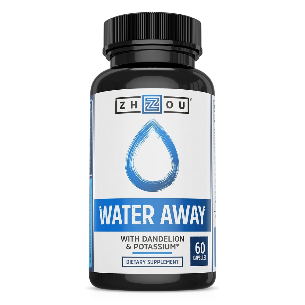 Zhou Water Away, Capsule (Btl-Plastic) 60ct
