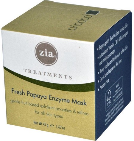 Zia - Fresh Papaya Enzyme Mask 1.67 oz      TEMPORARILY UNAVAILABLE