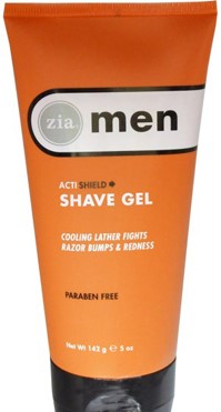 Zia - Mens Actishield Shave Gel 5Oz