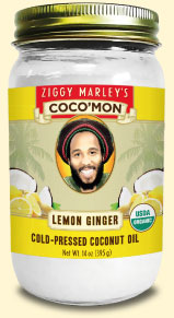 Ziggy Marley Organics Coconut Oil,Og2,Lemon Ginger 14 oz-UNAVAILABLE