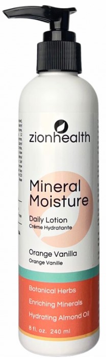Zion Health Moisture Intens Daily Lotion Orange Vanilla  8oz