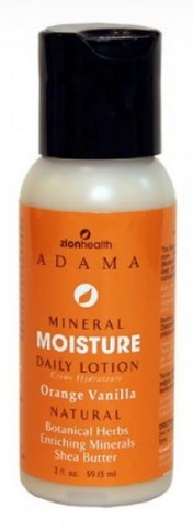 Zion Health Moisture Intense Lotion Orange Vanilla 2Oz
