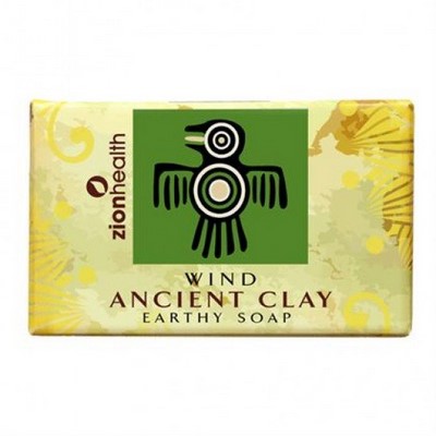 Zion Health Natural Clay Soap Wind  6oz-OUT OF STOCK