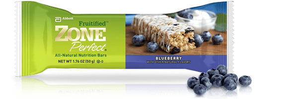 Zone Fruitified Bar Blueberry 12 Pack TEMP Unavailable