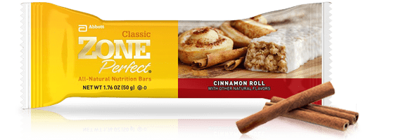 Zone Nutrition Bar Cinnamon Roll 12 Pack     TEMPORARILY UNAVAILABLE