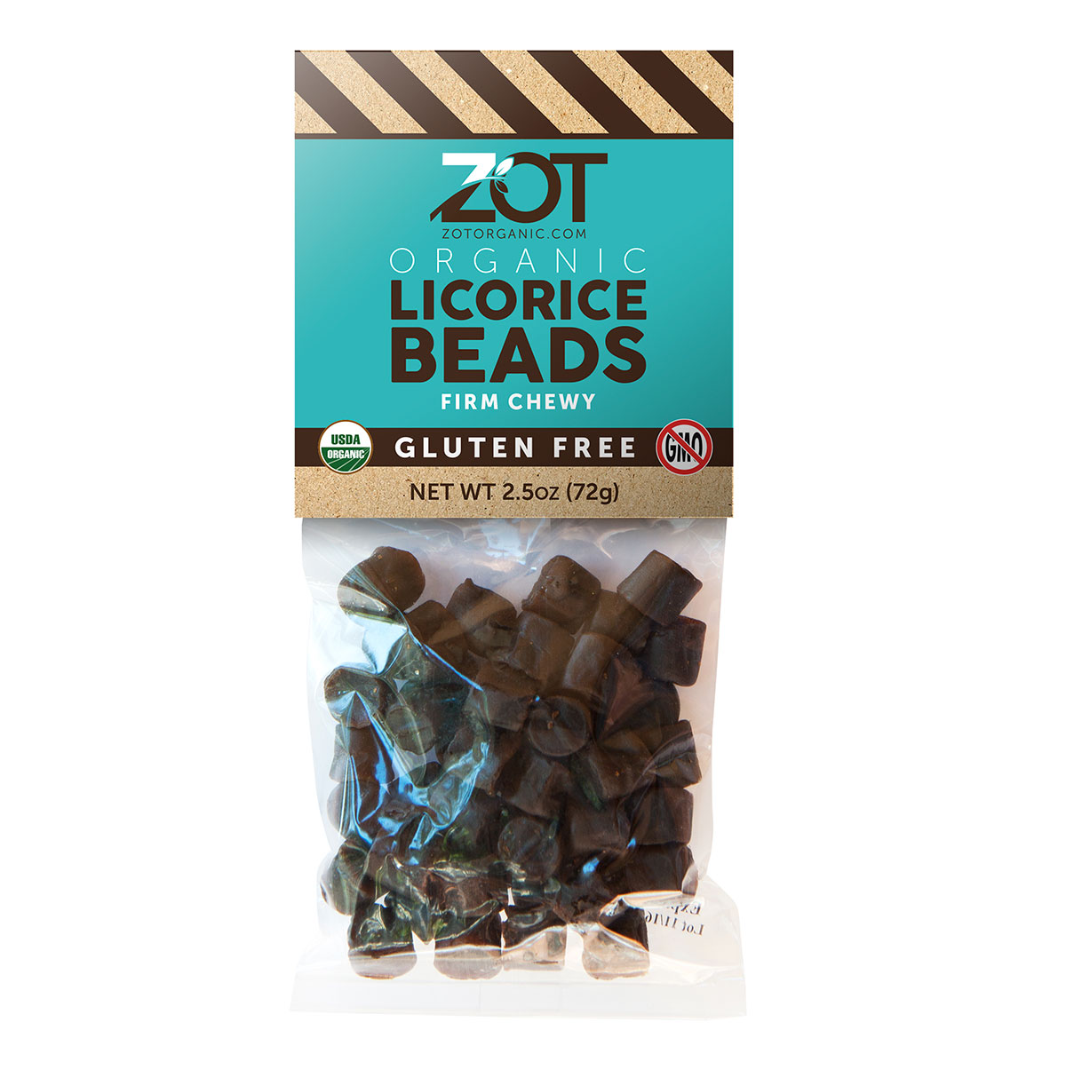ZOT Organic Chewy Licorice Beads 2.5 oz-OUT OF STOCK