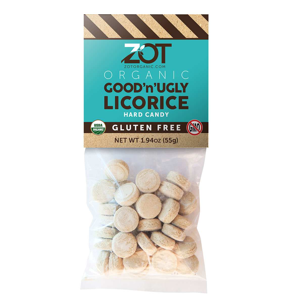 ZOT Organic GoodÕn Ugly Licorice 1.94 oz-OUT OF STOCK