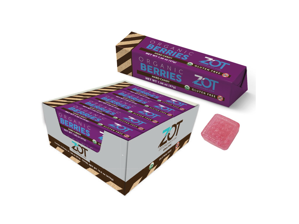 ZOT Organic Hard Candy Berries 10 Pack-UNAVAILABLE