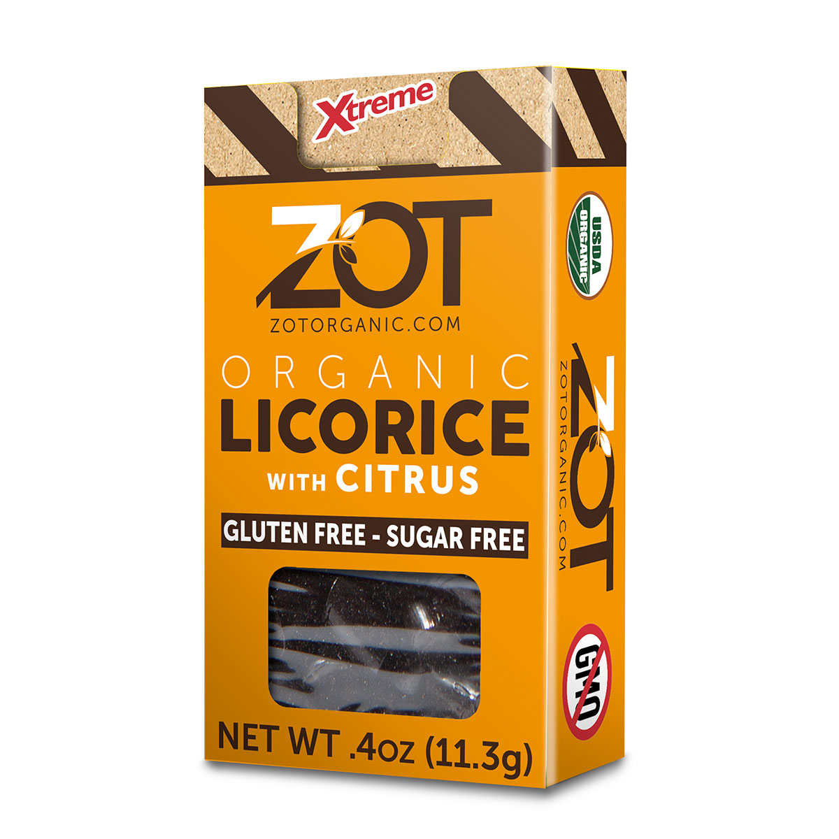 ZOT Organic Licorice Extr. Citrus 0.4 oz-OUT OF STOCK