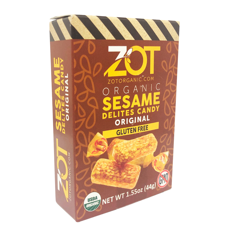 ZOT Organic Sesame Candy Original 1.58 oz-OUT OF STOCK