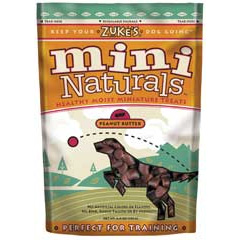 Zukes Mini Treat Peanut Butter Natural 6 OZ-UNAVAILABLE