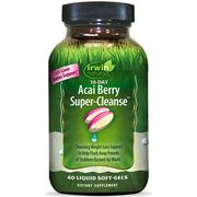 10-Day Acai Berry Super-Cleanse, 60 Liquid Soft-Gels, Irwin Naturals
