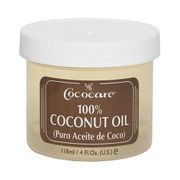 100% Coconut Oil, Skin & Hair Care, 4 oz, Cococare