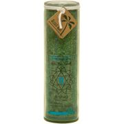 100% Vegetable Palm Wax Chakra Jar Candle, Unscented, Anahata Healing (Green), 16 oz, Aloha Bay