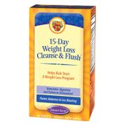15-Day Weight Loss, Cleanse & Flush, 60 Tablets, Nature's Secret