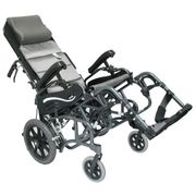 16 x 16 Inch, Tilt-In-Space Lightweight Foldable Wheelchair, 14 Inch Rear Wheels, Karman