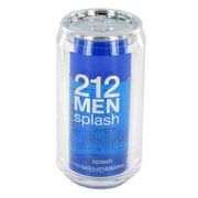 212 Splash Cologne, Eau De Toilette Spray for Men, 3.4 oz, Carolina Herrera