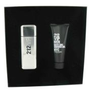 212 Vip Cologne for Men Gift Set (Eau De Toilette Spray & Shower Gel), 1 Set, Carolina Herrera