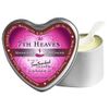 3-in-1 Suntouched Massage Candle with Hemp & Soy Heart Shaped, 7th Heaven