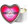 3-in-1 Suntouched Massage Candle with Hemp & Soy Heart Shaped, First Kiss