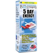 5 Day Energy B12 Strips, 5 Fast Dissolving Strips, Essential Source