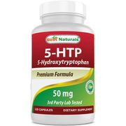 5-HTP 50 mg, 120 Capsules, Best Naturals