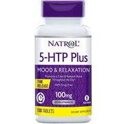 5-HTP Plus 100 mg, Mood & Relaxation, 150 Time Release Tablets, Natrol