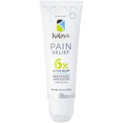 6x Extra Strength Pain Relief Cream with Massage Applicator, 4.2 oz, KaLaya