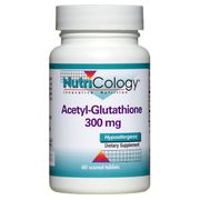 Acetyl-Glutathione 300 mg, 60 Tablets, NutriCology